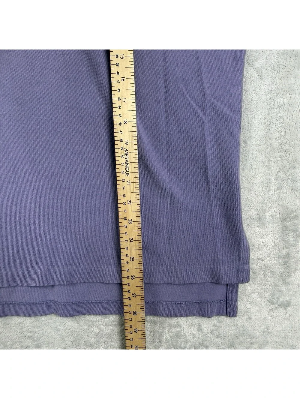Polo Ralph Lauren Men Polo Light Purple Pony Size L 100% Cotton Luxury Preppy